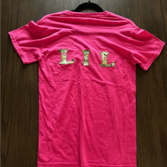 Alpha Gamma Delta Embroidered Tee | AGD | ΑΓΔ - Picture 2 of 2